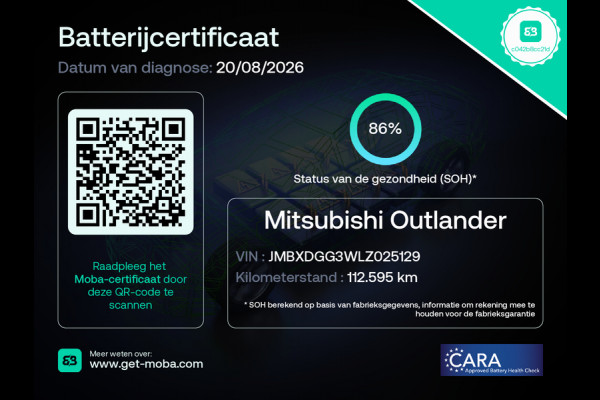 Mitsubishi Outlander 2.4 PHEV Intense | SOH 86% | Carplay | Trekhaak |