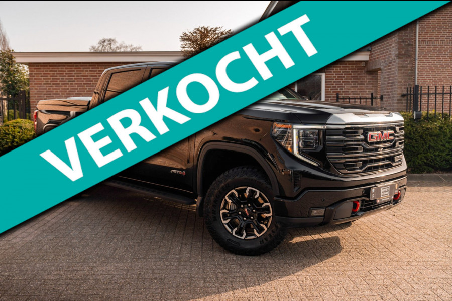 GMC Sierra Crew Cap 1500 AT4 309 PK D Schuifdak Trekhaak Keyless 360 Camera Memory ''18