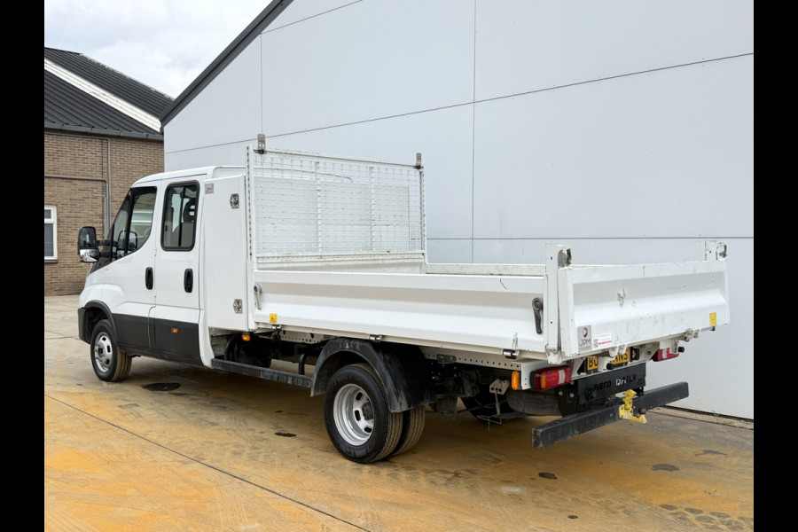 Iveco Daily 35C16 3.0 Dubbele Cabine Kipper Dubbellucht 3,5t Trekhaak 6 Stoelen Airco Cruise Control Benne Tipper