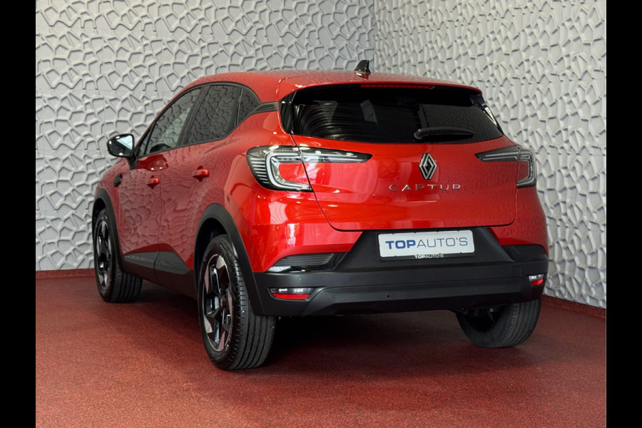 Renault Captur 1.3 160 PK STOEL/STUUR .VERW TECHNO 4 CIL CAMERA 18''LMV PURE VISION LED 10'' R-LINK NAVI 2025 EDC-automaat (Efficiënt Dual Clutch) 7 Versnellingen 1200KG Trekgewicht