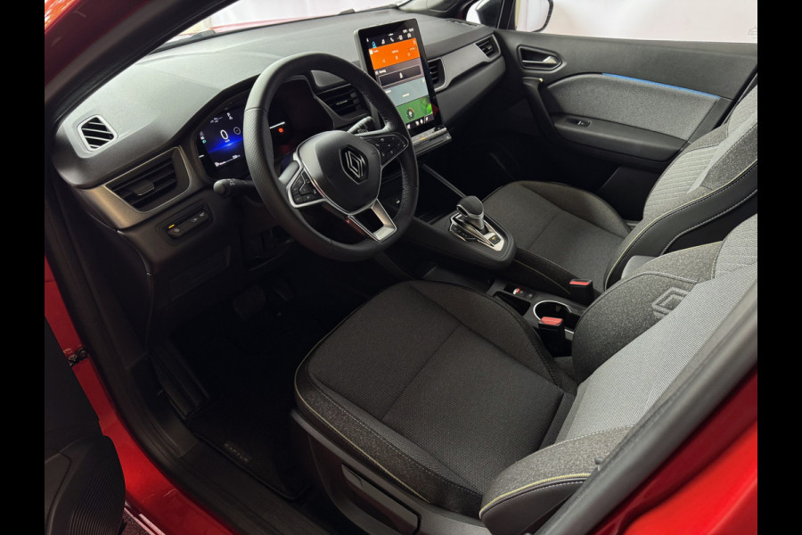 Renault Captur 1.3 160 PK STOEL/STUUR .VERW TECHNO 4 CIL CAMERA 18''LMV PURE VISION LED 10'' R-LINK NAVI 2025 EDC-automaat (Efficiënt Dual Clutch) 7 Versnellingen 1200KG Trekgewicht