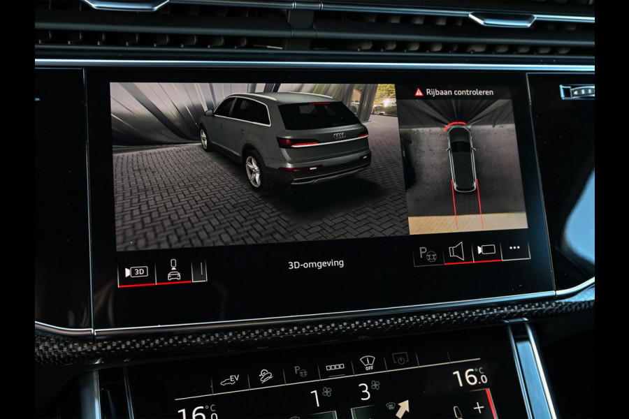 Audi Q7 60 TFSI e quattro Pro Line S Competition | Panoramadak | Carbon Interieur | Alcantara Hemel | 360 Camera | HUD | Bose | Massage + Ventilatie | Luchtvering | Soft Close | Memory Seats | Ambiance Interieur |