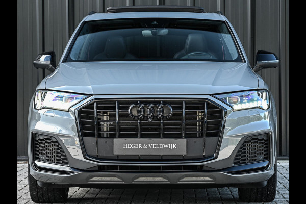 Audi Q7 60 TFSI e quattro Pro Line S Competition | Panoramadak | Carbon Interieur | Alcantara Hemel | 360 Camera | HUD | Bose | Massage + Ventilatie | Luchtvering | Soft Close | Memory Seats | Ambiance Interieur |