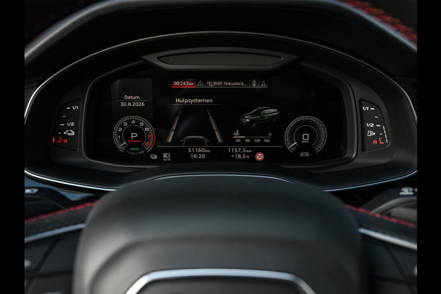 Audi Q7 60 TFSI e quattro Pro Line S Competition | Panoramadak | Carbon Interieur | Alcantara Hemel | 360 Camera | HUD | Bose | Massage + Ventilatie | Luchtvering | Soft Close | Memory Seats | Ambiance Interieur |