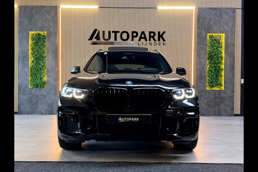 BMW X5 XDrive45e High Executive M-SPORT|PANO|HuD|SKY LOUNGE|360CAM|ACHTERASBESTURING|SFEERVERLICHTING|22INCH|394PK|BOMVOL!