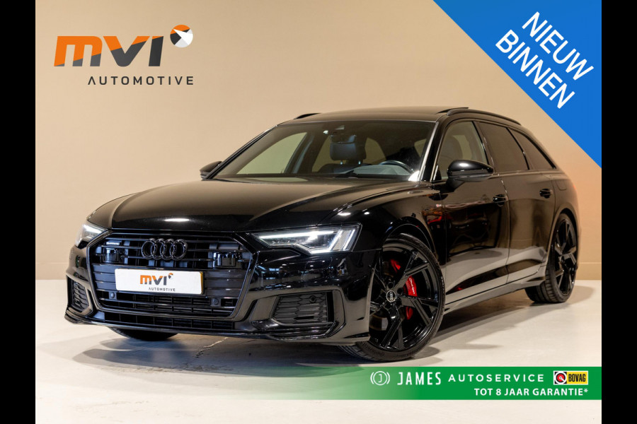 Audi A6 Avant 55 TFSI e quattro S-Line Competition / 367pk / Panorama dak / Trekhaak / Dodehoek herkenning / Elektrische stoelverstelling /