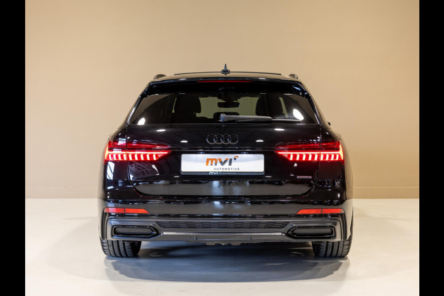Audi A6 Avant 55 TFSI e quattro S-Line Competition / 367pk / Panorama dak / Trekhaak / Dodehoek herkenning / Elektrische stoelverstelling /