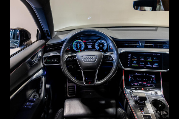 Audi A6 Avant 55 TFSI e quattro S-Line Competition / 367pk / Panorama dak / Trekhaak / Dodehoek herkenning / Elektrische stoelverstelling /