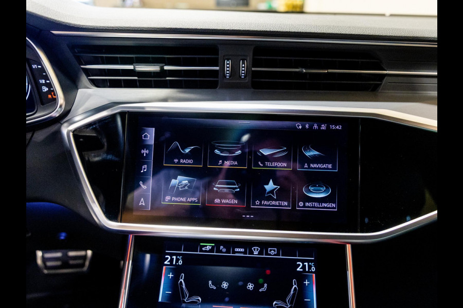 Audi A6 Avant 55 TFSI e quattro S-Line Competition / 367pk / Panorama dak / Trekhaak / Dodehoek herkenning / Elektrische stoelverstelling /