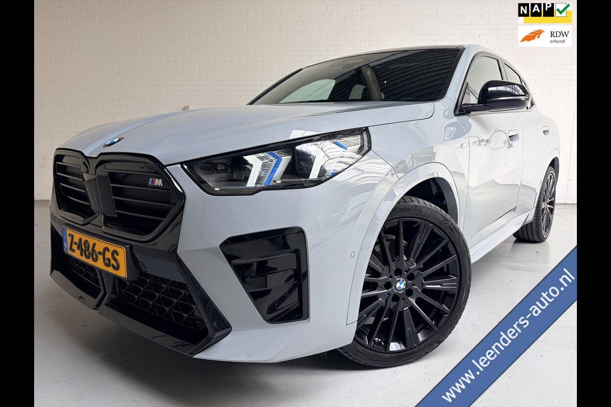 BMW X2 SDrive20i M Sport 170pk Launch Edition Black Pakket, LED, Navi, Leder, Massage, 20inch, NEDERLANDSE AUTO 1ste eigenaar!