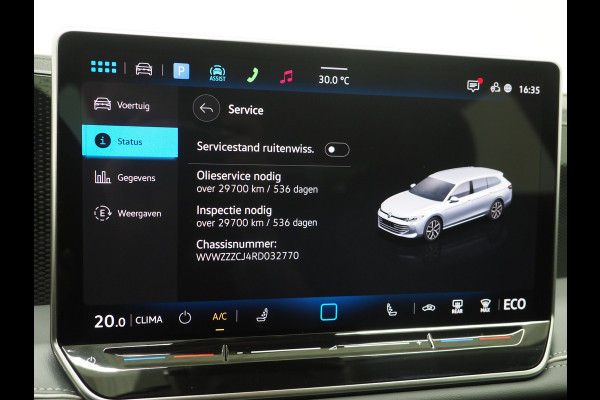 Volkswagen Passat Variant 1.5 eHybrid 204PK | Leder/Alcantara | Massage | Sfeerlicht | Camera | Keyless | Adaptive Cruise | Carplay