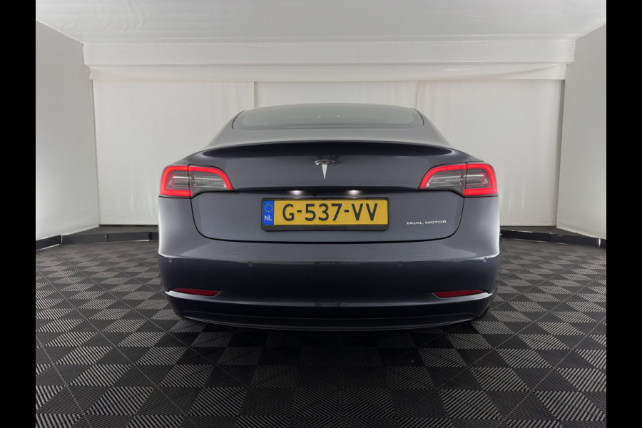 Tesla Model 3 Long Range AWD 75 kWh [3-Fase-11kW] (INCL-BTW) Aut. *PANO | AUTOPILOT | LEATHER | KEYLESS | FULL-LED | MEMORY-PACK | TOPVIEW | DAB | CARPLAY | DIGI-COCKPIT | LANE-ASSIST | HEATED-COMFORTSEATS | 19"ALU*