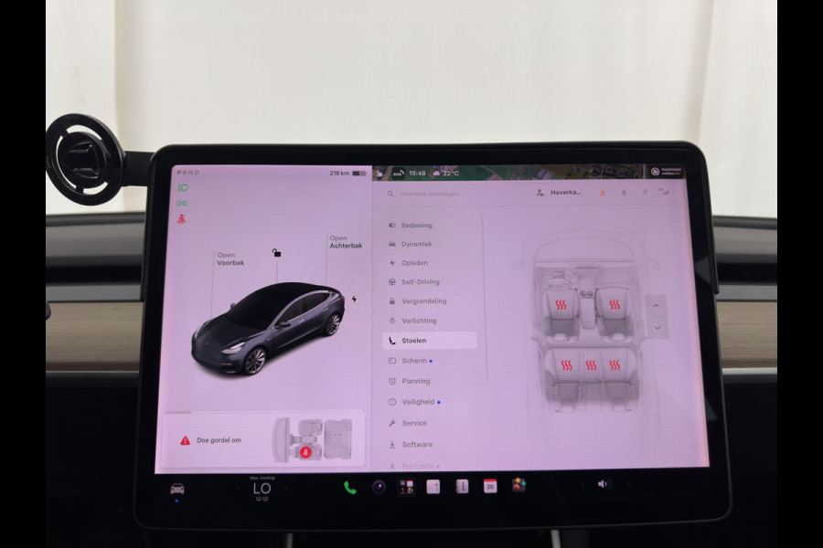 Tesla Model 3 Long Range AWD 75 kWh [3-Fase-11kW] (INCL-BTW) Aut. *PANO | AUTOPILOT | LEATHER | KEYLESS | FULL-LED | MEMORY-PACK | TOPVIEW | DAB | CARPLAY | DIGI-COCKPIT | LANE-ASSIST | HEATED-COMFORTSEATS | 19"ALU*