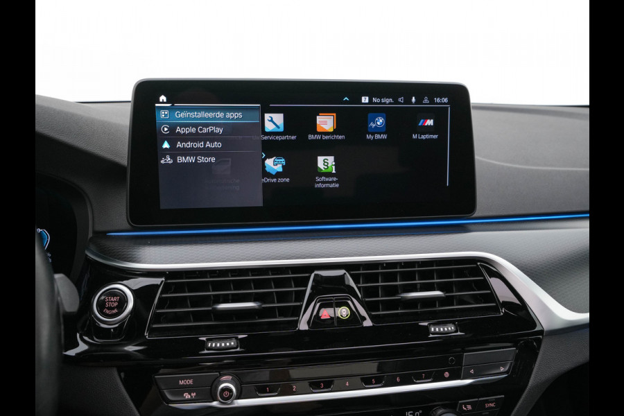 BMW 5 Serie 530e M-Sportpack Business Edition Plus (Plug-in) {SoH-86%} (INCL-BTW) *PANO | LEATHER | FULL-LED | MEMORY-PACK | HARMAN/KARDON | BLINDSPOT | DIGI-COCKPIT | CAMERA | NAVI-FULLMAP | PRIVACY-GLASS | SHIFTPADDLES | ECC | PDC | HEAD-UP | 19''ALU*