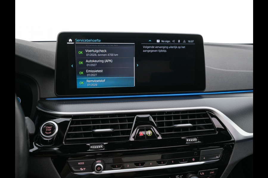 BMW 5 Serie 530e M-Sportpack Business Edition Plus (Plug-in) {SoH-86%} (INCL-BTW) *PANO | LEATHER | FULL-LED | MEMORY-PACK | HARMAN/KARDON | BLINDSPOT | DIGI-COCKPIT | CAMERA | NAVI-FULLMAP | PRIVACY-GLASS | SHIFTPADDLES | ECC | PDC | HEAD-UP | 19''ALU*