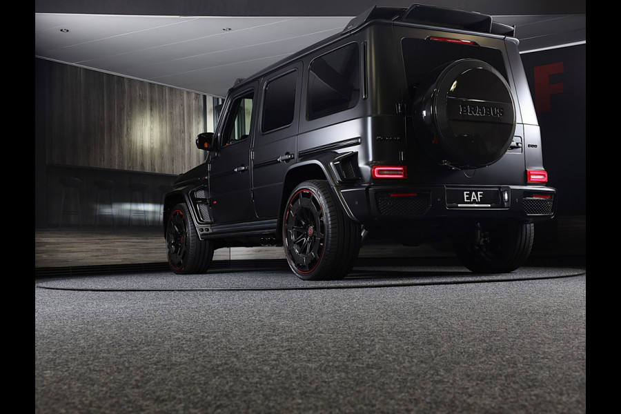 Mercedes-Benz G-Klasse 63 Edition 1 BRABUS UITVOERING / Mat Zwart / Acc / Dode Hoek / Leder / Open Dak / 360 Camera / 24 Inch