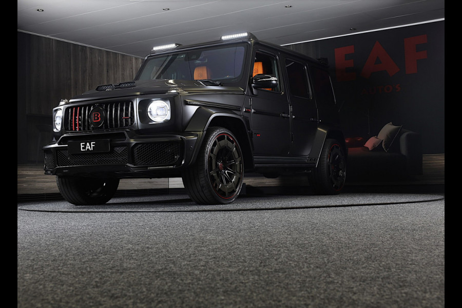 Mercedes-Benz G-Klasse 63 Edition 1 BRABUS UITVOERING / Mat Zwart / Acc / Dode Hoek / Leder / Open Dak / 360 Camera / 24 Inch