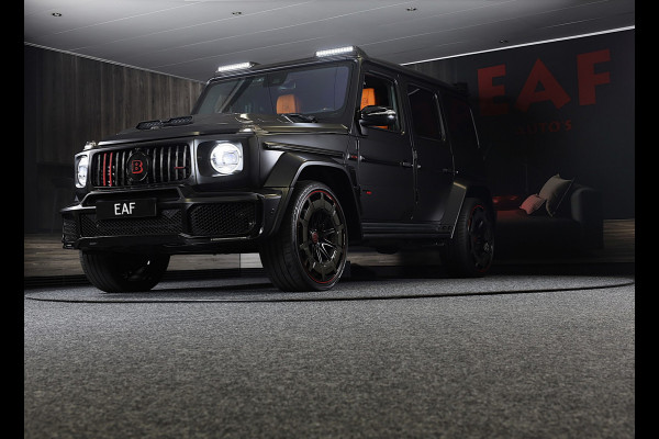 Mercedes-Benz G-Klasse 63 Edition 1 BRABUS UITVOERING / Mat Zwart / Acc / Dode Hoek / Leder / Open Dak / 360 Camera / 24 Inch