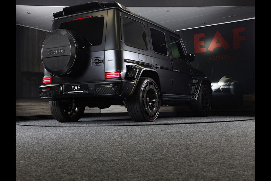 Mercedes-Benz G-Klasse 63 Edition 1 BRABUS UITVOERING / Mat Zwart / Acc / Dode Hoek / Leder / Open Dak / 360 Camera / 24 Inch