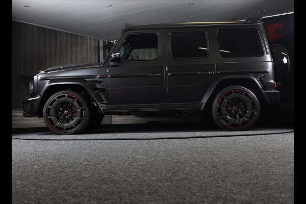 Mercedes-Benz G-Klasse 63 Edition 1 BRABUS UITVOERING / Mat Zwart / Acc / Dode Hoek / Leder / Open Dak / 360 Camera / 24 Inch