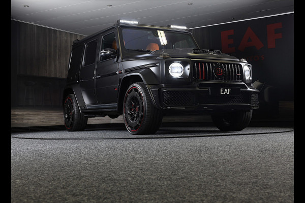 Mercedes-Benz G-Klasse 63 Edition 1 BRABUS UITVOERING / Mat Zwart / Acc / Dode Hoek / Leder / Open Dak / 360 Camera / 24 Inch