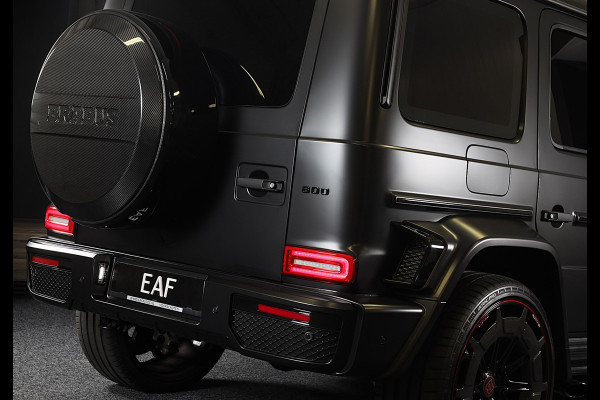 Mercedes-Benz G-Klasse 63 Edition 1 BRABUS UITVOERING / Mat Zwart / Acc / Dode Hoek / Leder / Open Dak / 360 Camera / 24 Inch