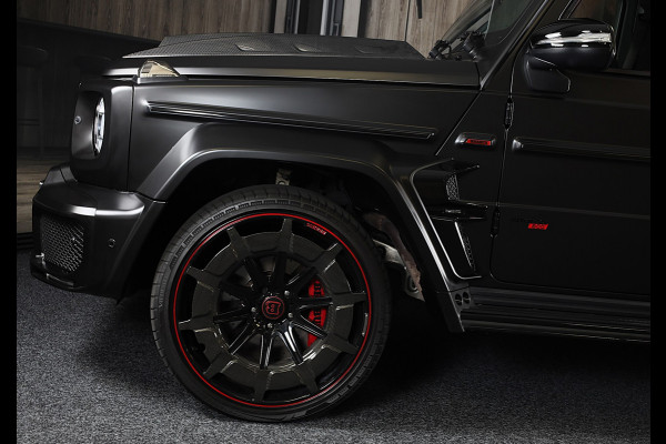 Mercedes-Benz G-Klasse 63 Edition 1 BRABUS UITVOERING / Mat Zwart / Acc / Dode Hoek / Leder / Open Dak / 360 Camera / 24 Inch