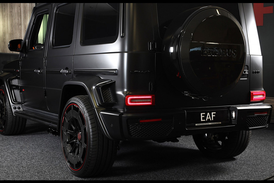 Mercedes-Benz G-Klasse 63 Edition 1 BRABUS UITVOERING / Mat Zwart / Acc / Dode Hoek / Leder / Open Dak / 360 Camera / 24 Inch