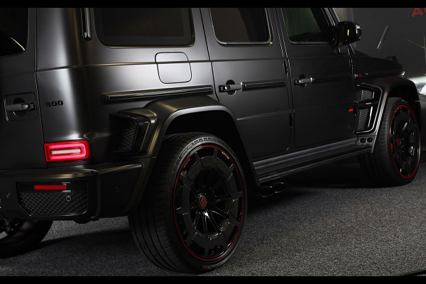 Mercedes-Benz G-Klasse 63 Edition 1 BRABUS UITVOERING / Mat Zwart / Acc / Dode Hoek / Leder / Open Dak / 360 Camera / 24 Inch