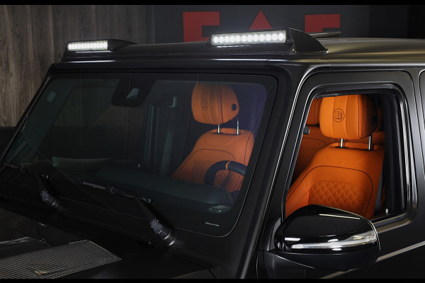 Mercedes-Benz G-Klasse 63 Edition 1 BRABUS UITVOERING / Mat Zwart / Acc / Dode Hoek / Leder / Open Dak / 360 Camera / 24 Inch