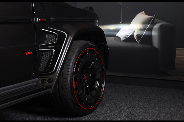 Mercedes-Benz G-Klasse 63 Edition 1 BRABUS UITVOERING / Mat Zwart / Acc / Dode Hoek / Leder / Open Dak / 360 Camera / 24 Inch