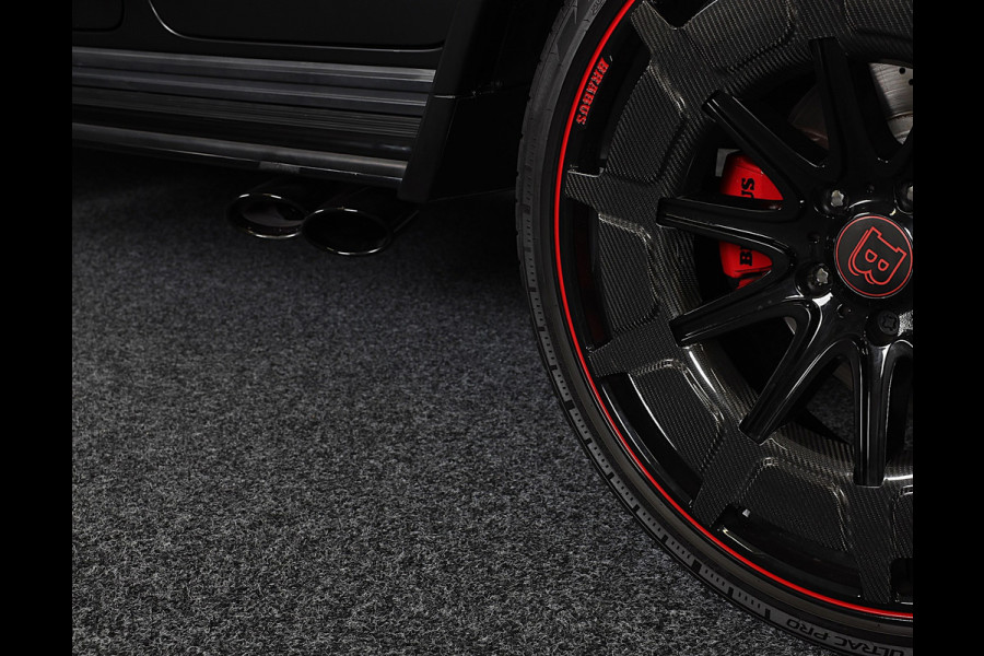 Mercedes-Benz G-Klasse 63 Edition 1 BRABUS UITVOERING / Mat Zwart / Acc / Dode Hoek / Leder / Open Dak / 360 Camera / 24 Inch
