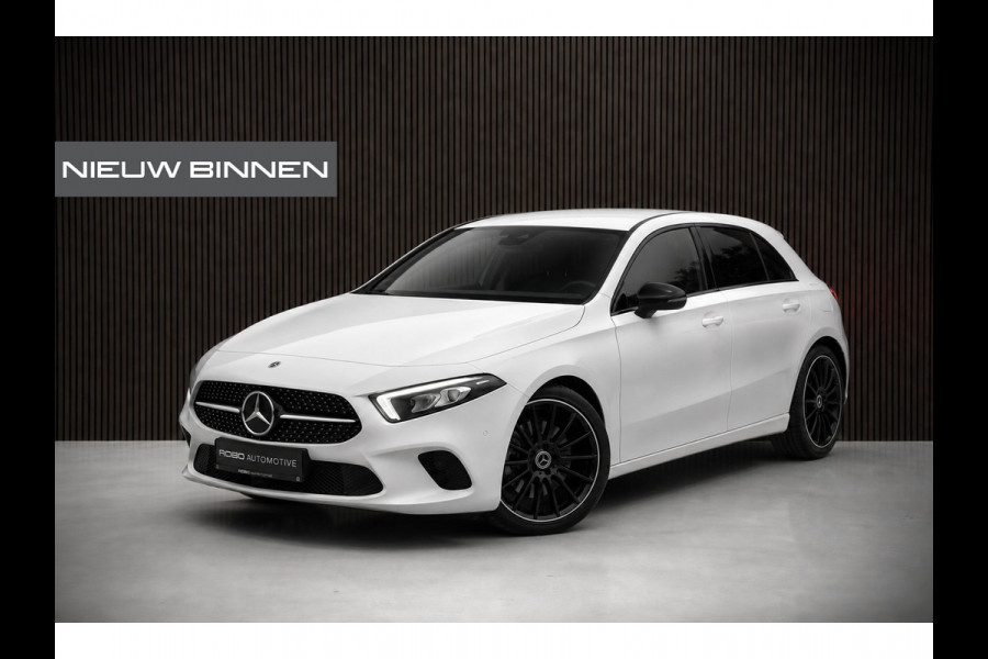 Mercedes-Benz A-Klasse 180 Premium Plus | Stoelverwarming | Ambiance Verlichting | Apple Carplay | Parkeersensoren | Navigatie | Keyless | High Performance LED | Grootlichtassistent | Cruise Control | Bluetooth | Airco