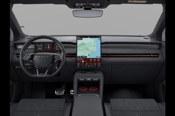 Škoda Peaq 90 Sportline 7p. 286 pk | Adaptive Chassis Control Pakket | Assist pakket | Panorama Dak | Trekhaak | Warmtepomp | Winter pakket | Velgen: 21" lichtmetalen velgen "Dugong" zwart gepolijst | Simply Clever
