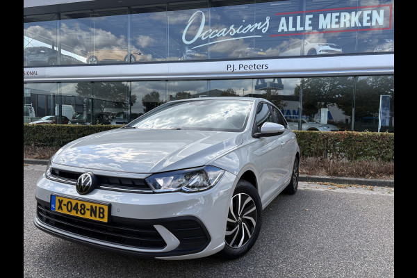 Volkswagen Polo 1.0 TSI Life Airco - Apple carplay - Parkeersensoren - Led verlichting - Radio - Cruise control - Bluetooth - Stuur multifunctioneel - Elektrische ramen - Licht metalen velgen 15 inch