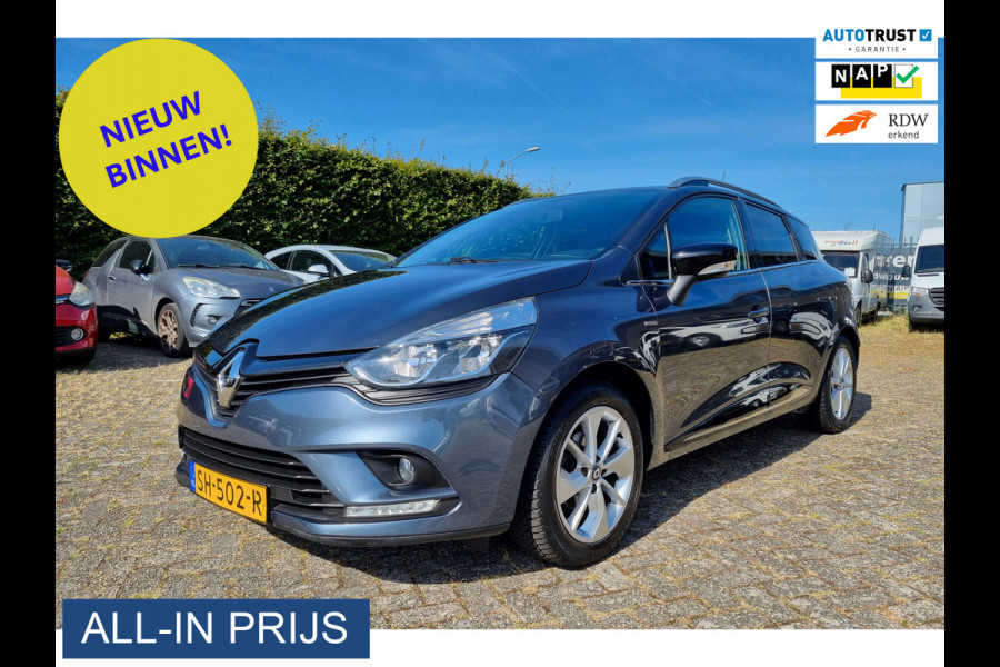 Renault Clio Estate 0.9 TCe Limited ✅NIEUWE APK ✅TREKHAAK