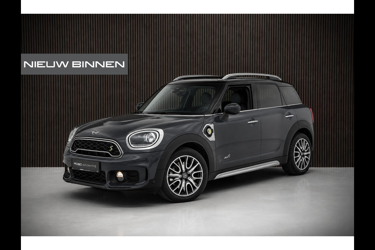 MINI Countryman 1.5 Cooper S E ALL4 Salt John Cooper Works | Panoramadak | Stoelverwarming | Cruise Control | Apple Carplay | Navigatie | Parkeersensoren | Climate Control | Leer | Mini Driving Modes | JCW