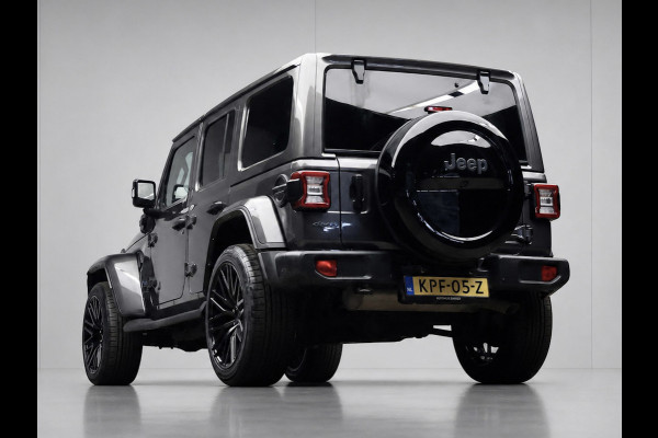 Jeep Wrangler Unlimited 4xe 380 Rubicon (APPEL CARPLAY,HARDTOP,NAVI,CAMERA,LEDER,STOELVERWAMING,ADAPTIEVE CRUISE,NETTESTAAT)