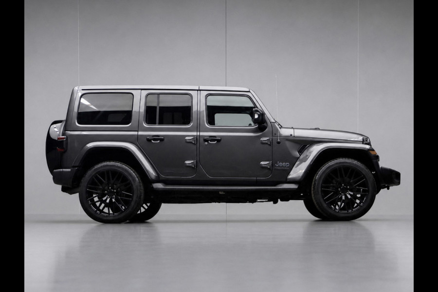 Jeep Wrangler Unlimited 4xe 380 Rubicon (APPEL CARPLAY,HARDTOP,NAVI,CAMERA,LEDER,STOELVERWAMING,ADAPTIEVE CRUISE,NETTESTAAT)