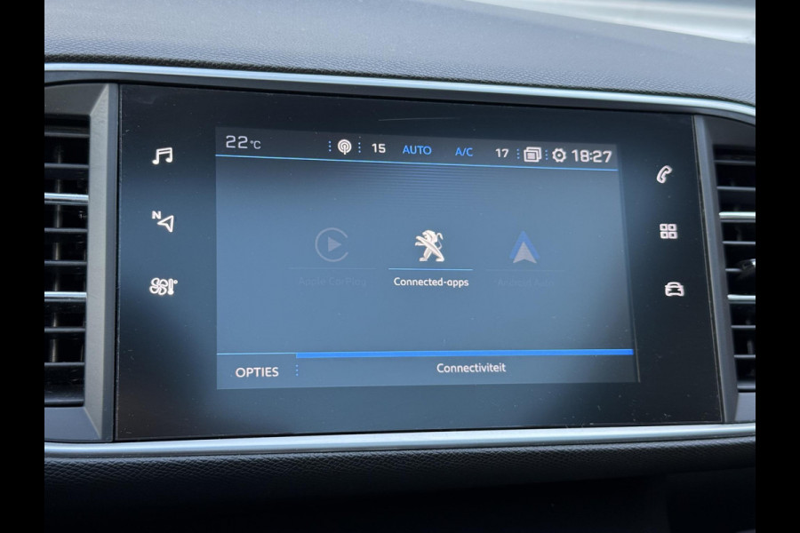 Peugeot 308 1.2 PureTech Blue Lease Executive 2e Eigenaar|Navi|Pano|Carplay|Clima|Cruise|PDC|Trekhaak|D-riem vv in 2026|N.A.P|Nieuwe APK bij Aflevering