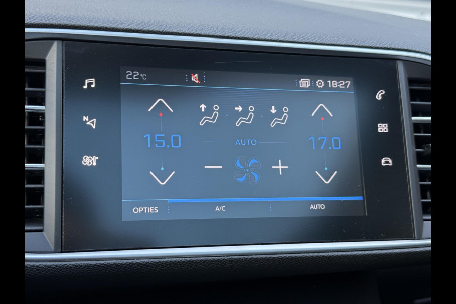 Peugeot 308 1.2 PureTech Blue Lease Executive 2e Eigenaar|Navi|Pano|Carplay|Clima|Cruise|PDC|Trekhaak|D-riem vv in 2026|N.A.P|Nieuwe APK bij Aflevering