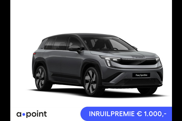 Škoda Peaq 90 Sportline 7p. 286 pk | Winter pakket | Warmtepomp | Adaptive Chassis Control Pakket | Assist pakket | Trekhaak | Panorama Dak | Velgen: 21" lichtmetalen velgen "Dugong" zwart gepolijst | Simply Clever