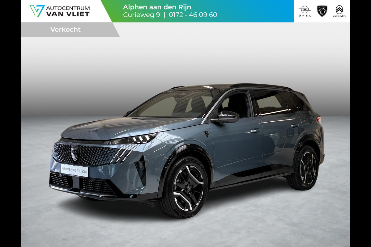 Peugeot E-5008 GT Avantage 73 kWh 7p Mistral Executive Interior (AGR) | 360 camera | Massagestoelen | Stoel en stuurverwarming |