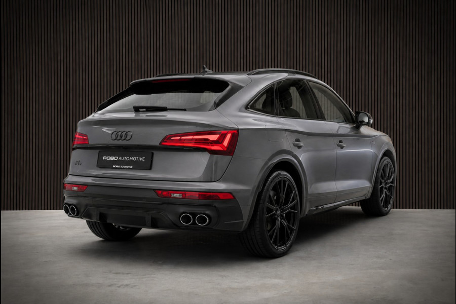 Audi Q5 Sportback 55 TFSI e S edition S-Line | Panoramadak | Stoelverwarming | RS Stoelen | Apple Carplay | Camera | Keyless | Navigatie | Trekhaak | Cruise Control | Memory Seat | Ambiance Verlichting | Matrix LED