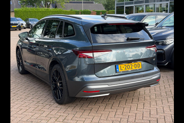 Škoda ENYAQ iV 60 First Edition / SoH 93,1% / Camera / CarPlay / Keyless / Matrix LED / 20'' / Dodehoek / Stoelverwarming / DAB / ACC