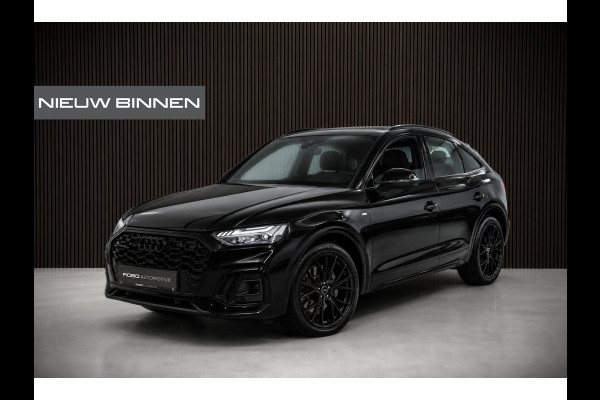 Audi Q5 Sportback 50 TFSI e S edition S-Line | Luchtvering | RS Seats | Stoelverwarming | Ambiance Verlichting | Camera | Cruise Control | Navigatie | Apple Carplay | Keyless | Trekhaak | Matrix LED | SOH 80%