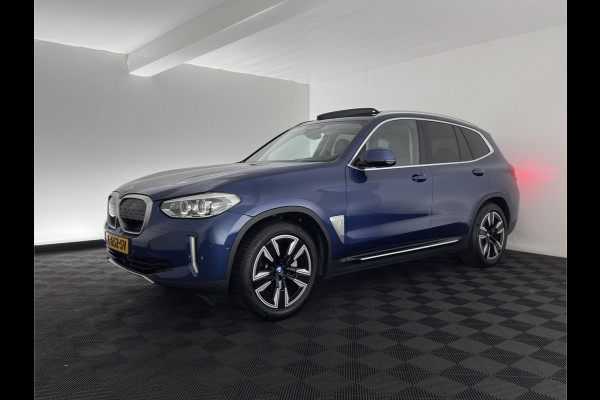 BMW iX3 Executive 80 kWh [3-Fase-11kW] {SoH-99%} (INCL.BTW) Aut. *PANO | LEATHER | ADAPTIVE-CRUISE | FULL-LED | MEMORY-PACK | BLIND-SPOT | DIGI-COCKPIT | HEATED-COMFORTSEATS | CAMERA | DAB+ | NAVI-FULLMAP | TOWBAR | 19''ALU*