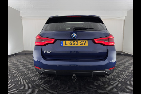 BMW iX3 Executive 80 kWh [3-Fase-11kW] {SoH-99%} (INCL.BTW) Aut. *PANO | LEATHER | ADAPTIVE-CRUISE | FULL-LED | MEMORY-PACK | BLIND-SPOT | DIGI-COCKPIT | HEATED-COMFORTSEATS | CAMERA | DAB+ | NAVI-FULLMAP | TOWBAR | 19''ALU*