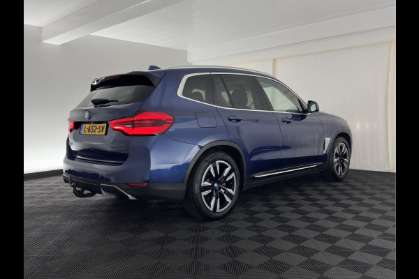 BMW iX3 Executive 80 kWh [3-Fase-11kW] {SoH-99%} (INCL.BTW) Aut. *PANO | LEATHER | ADAPTIVE-CRUISE | FULL-LED | MEMORY-PACK | BLIND-SPOT | DIGI-COCKPIT | HEATED-COMFORTSEATS | CAMERA | DAB+ | NAVI-FULLMAP | TOWBAR | 19''ALU*