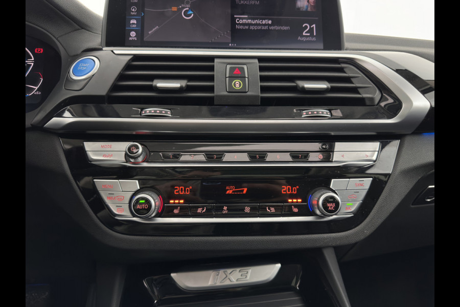 BMW iX3 Executive 80 kWh [3-Fase-11kW] {SoH-99%} (INCL.BTW) Aut. *PANO | LEATHER | ADAPTIVE-CRUISE | FULL-LED | MEMORY-PACK | BLIND-SPOT | DIGI-COCKPIT | HEATED-COMFORTSEATS | CAMERA | DAB+ | NAVI-FULLMAP | TOWBAR | 19''ALU*